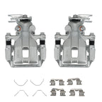 Set of 2 Rear Brake Calipers for Honda Accord (2013–2017)
