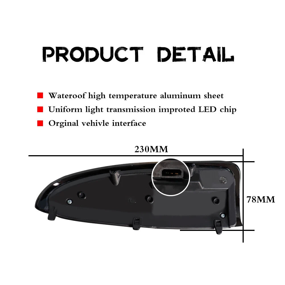 LED Towing Side Mirror Signal Light for Ford Super Duty (1999–2007)