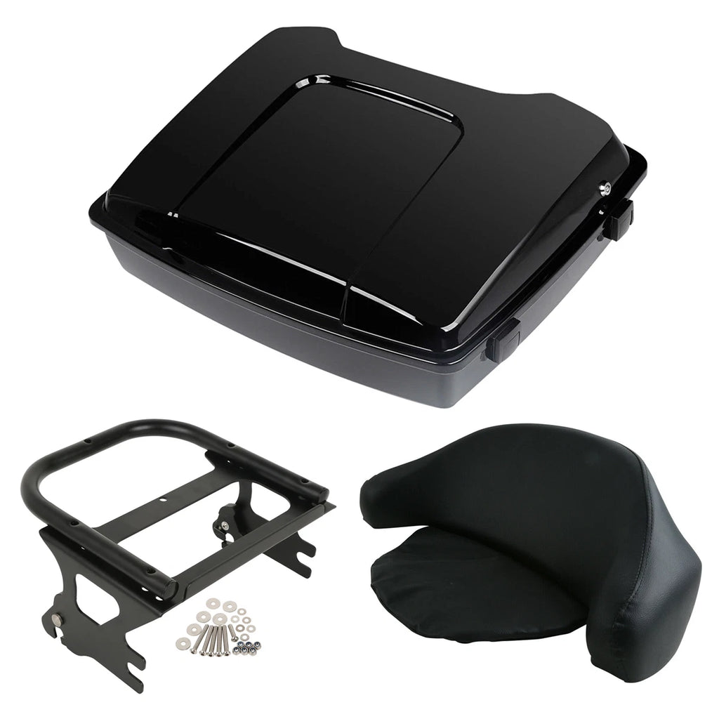 Razor Trunk & Backrest Mount Rack for Harley Touring Street Glide (1997–2008)