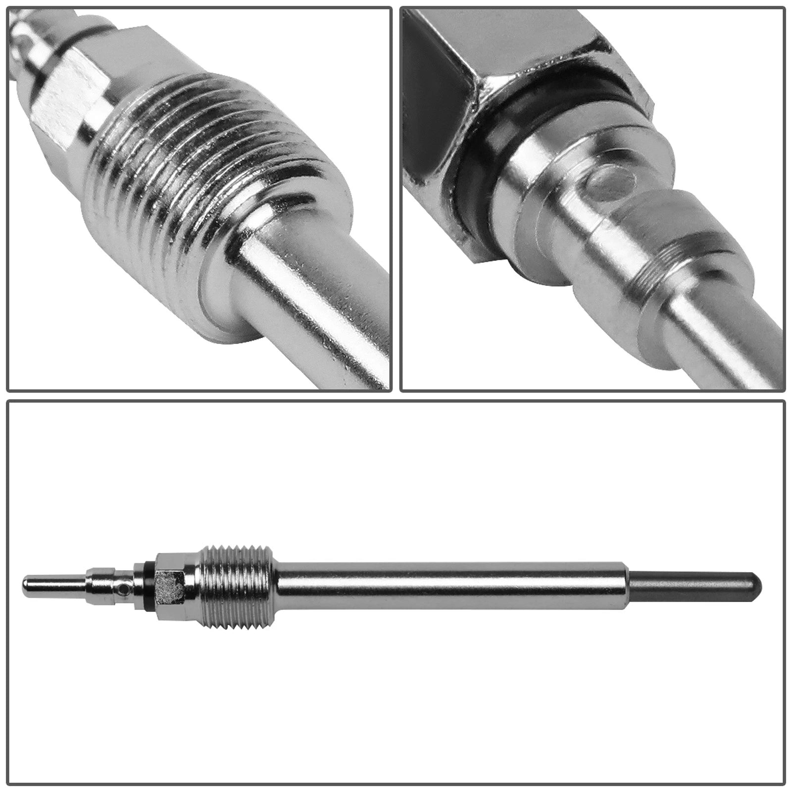 Set of 8 Glow Plugs for Ford E/F-Series 7.3L Turbo Diesel (1994–2003)