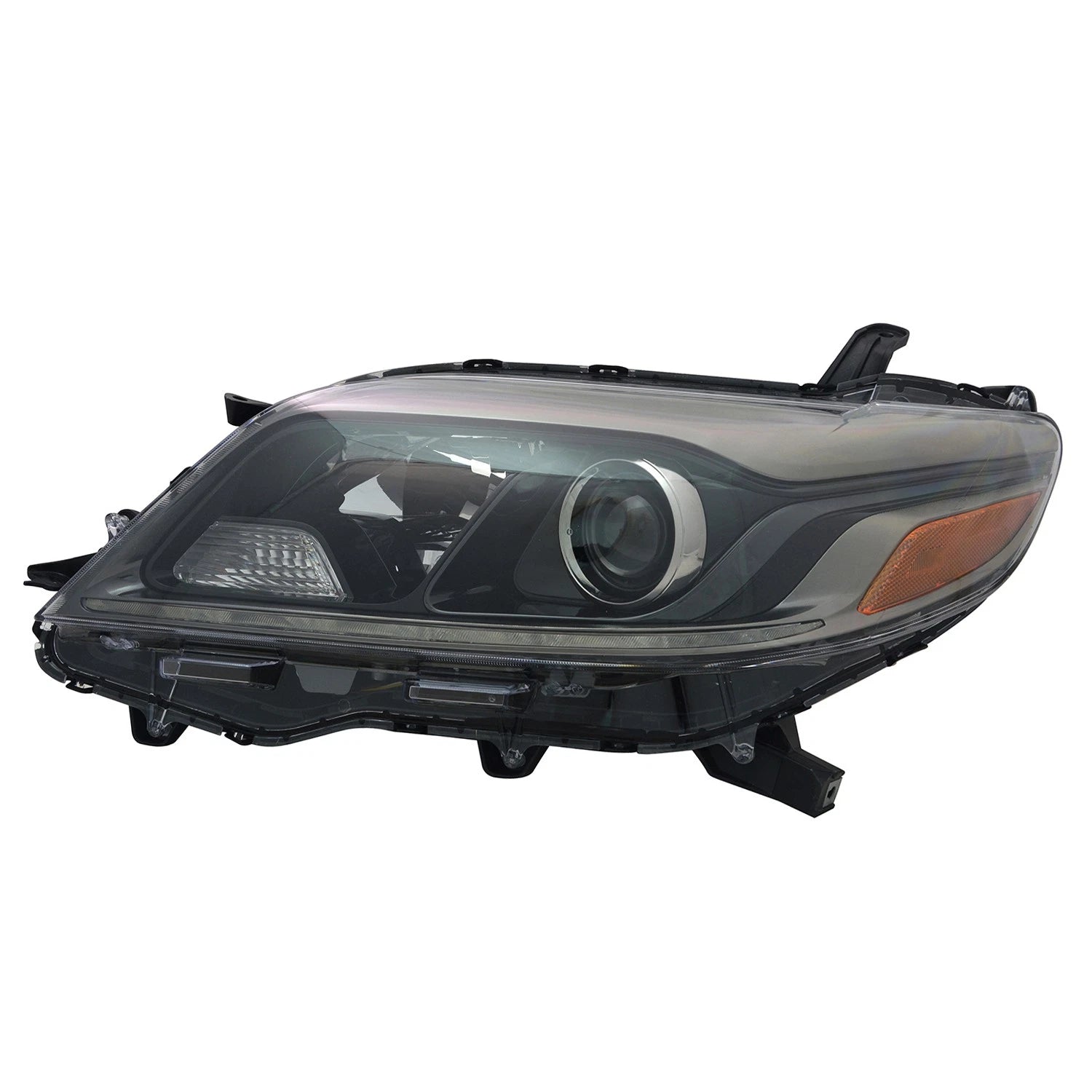 Replacement Driver Side Halogen Headlight Assembly with LED for LED Toyota (2007–2014)