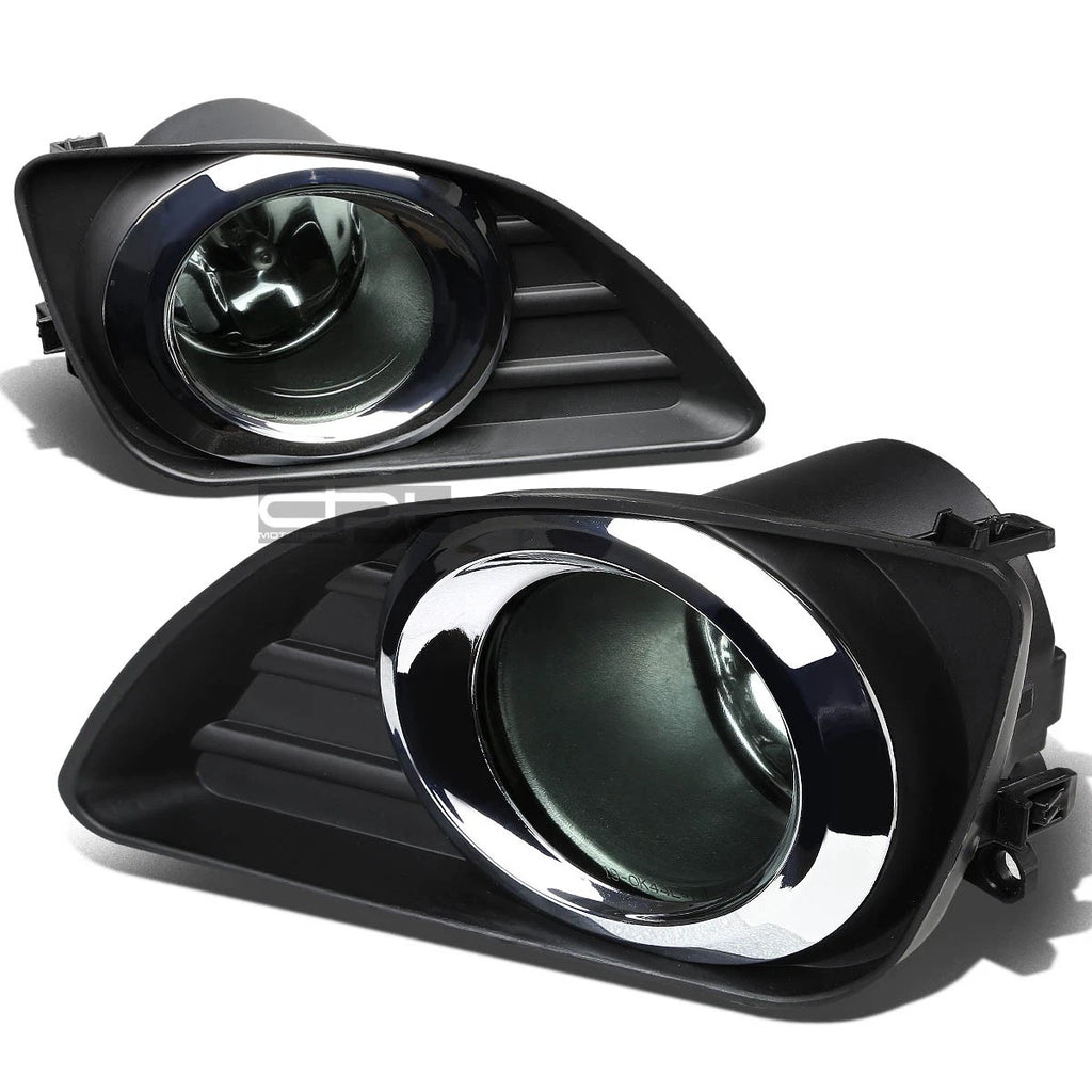 Fog Lights Set of 2 for Toyota Camry XV40 (2010–2011) Smoked Lens OE Bezel Switch