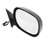 Set of 2 Power Mirrors for Dodge Dakota (1997–2000) Textured Black Manual Folding