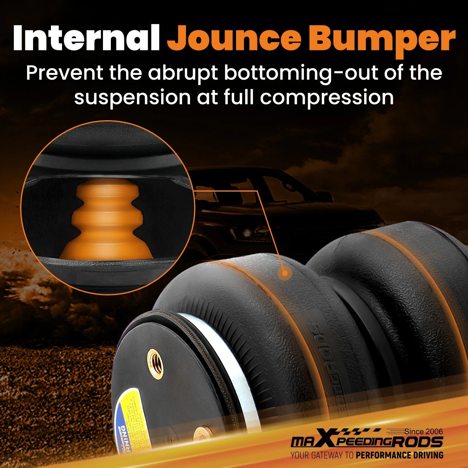 Air Suspension Springs & Compressor Kit for Ram 1500 4X4 (2019–2025)