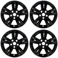 17" Gloss Black Wheel Skins for 2010-2017 Chevy Equinox - UQSK0165