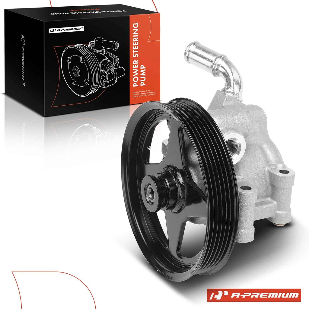 Power Steering Pump with Pulley for Ford F-250 F-350 Super Duty (2008–2010)