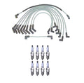 Denso 8mm Wire Set & 8 U-Groove Spark Plugs Kit for Ford Mercury V8