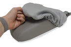 Console Lid Armrest Cover for Subaru Crosstrek (2012–2017) Gray Fleece