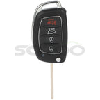 2 Keyless Entry Remotes for Hyundai Tucson (2015–2019) TQ8-RKE-4F25