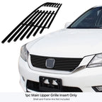Stainless Black Billet Grille Insert for Honda Accord Sedan (2013-2015)