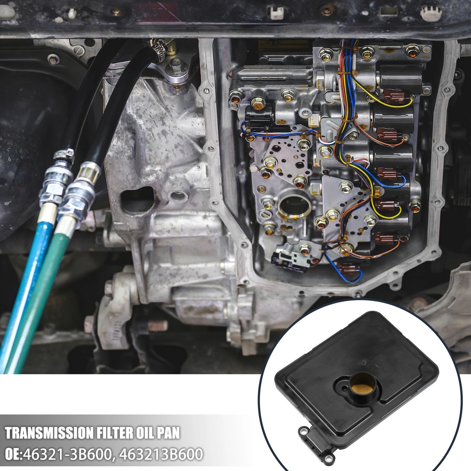 Transmission Filter Oil Pan for Hyundai Accent (2010–2017) 46321-3B600