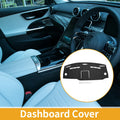 Dashboard Cover for Mercedes-Benz Vito (2015–2020) Dash Mat Carpet Black