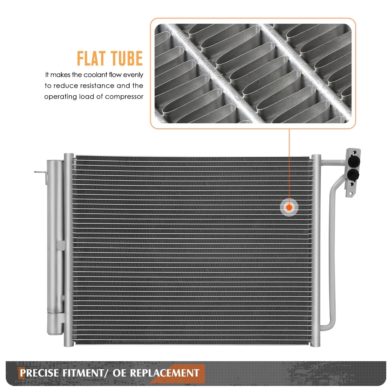 Aluminum Core Radiator for Mazda 3 (2012–2014)