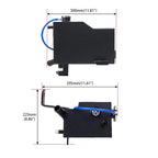 Aluminum Coolant Overflow Reservoir Tank w/ Cap Sensor for GMC Chevy Silverado (2007–2019)