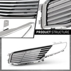 Front Upper Grille for Lincoln MKZ (2013–2016)