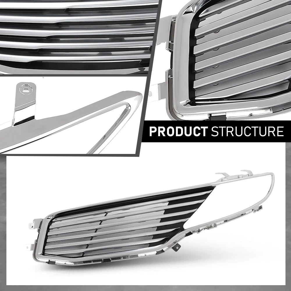Front Upper Grille for Lincoln MKZ (2013–2016)