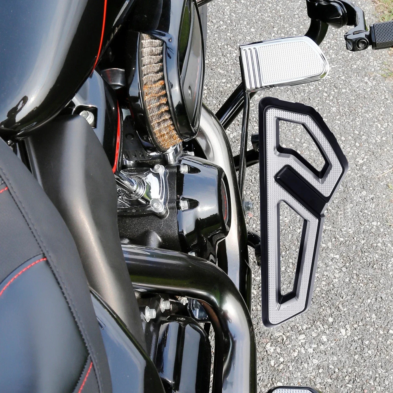 Front Driver Footboard for Harley Touring Street Glide (2000-2024)