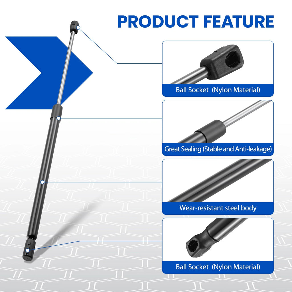2X Front Hood Gas Lift Struts for Mercedes-Benz CLK55 AMG (2003–2004)