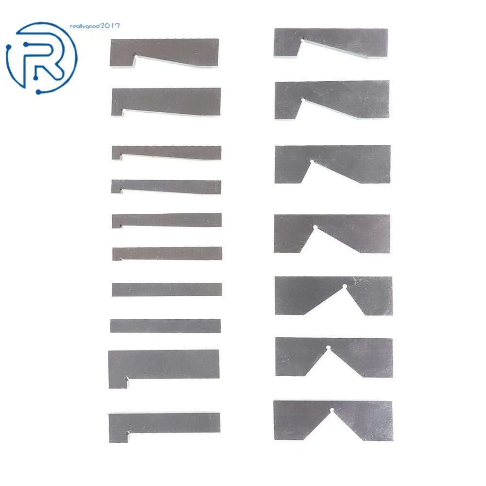 17 Pcs 1/4 to 45 Degree Angle Block Set for Precision Machining