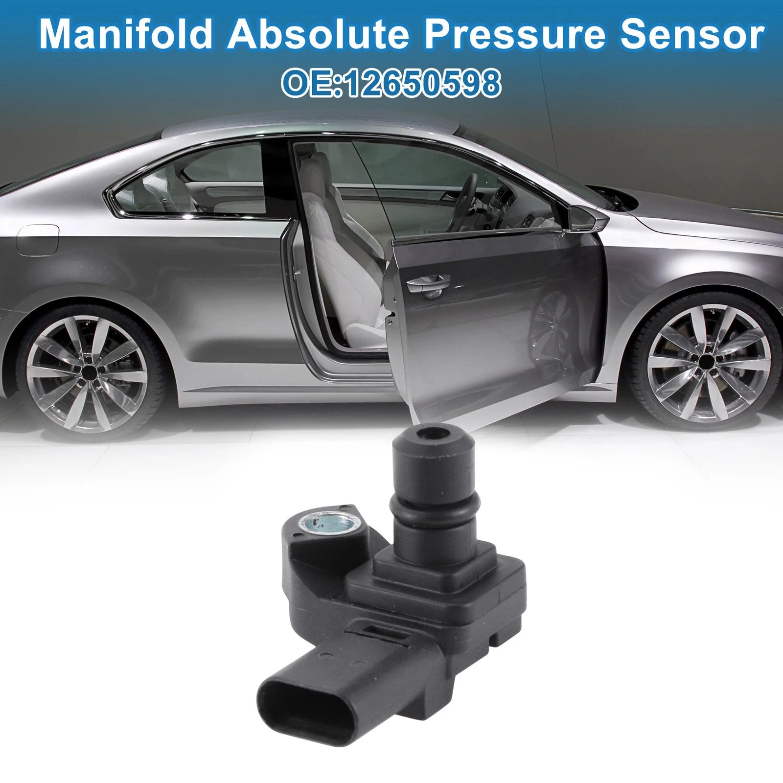 Manifold Absolute Pressure Sensor No. 12650598 for Cadillac CT5 (2020)