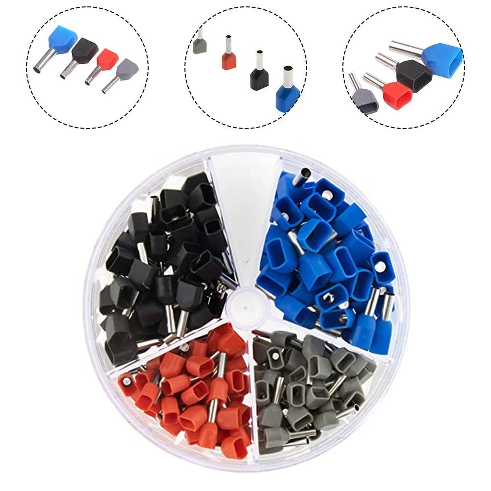 Set of 200 Insulated Terminal Blocks for Automotive Applications