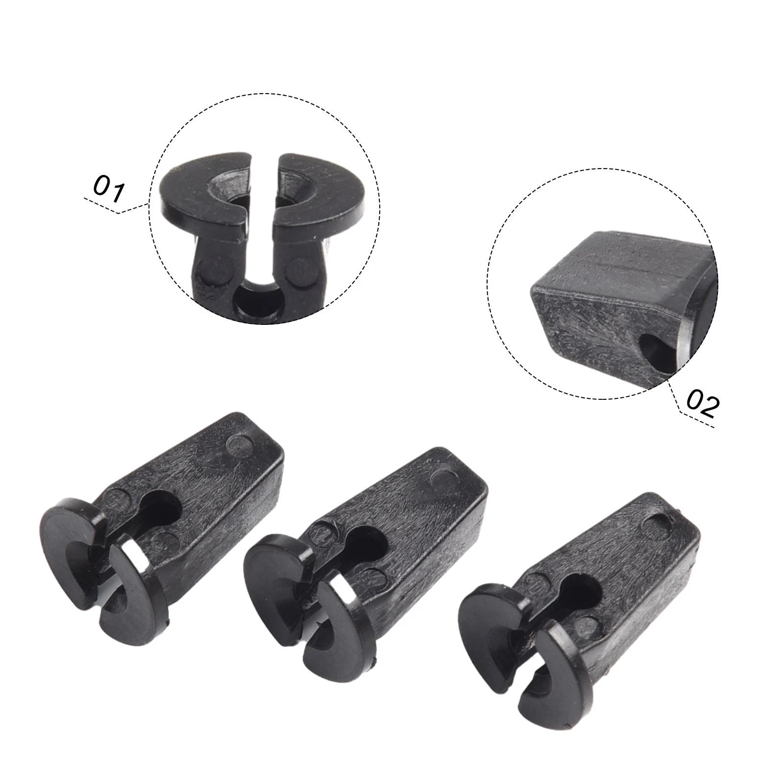 20 Bumper Shield Clips for Golf (1998–2006) Part Number 6N0809966A
