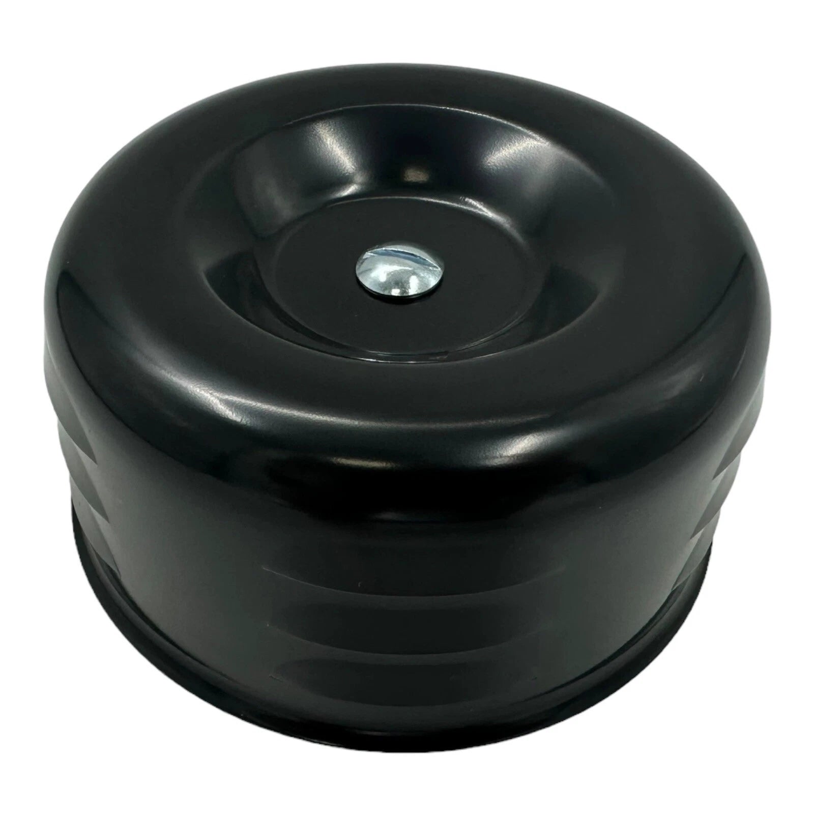 Air Cleaner Assembly Black Louvered for 1 or 2 Barrel Carb (2-5/8 in Neck)