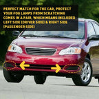 Set of 2 Bumper Fog Light Covers for Toyota Corolla (2005–2008)