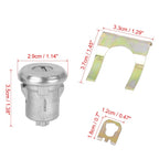 Door Lock Cylinder Set with 2 Keys for Buick Chevy Pontiac 