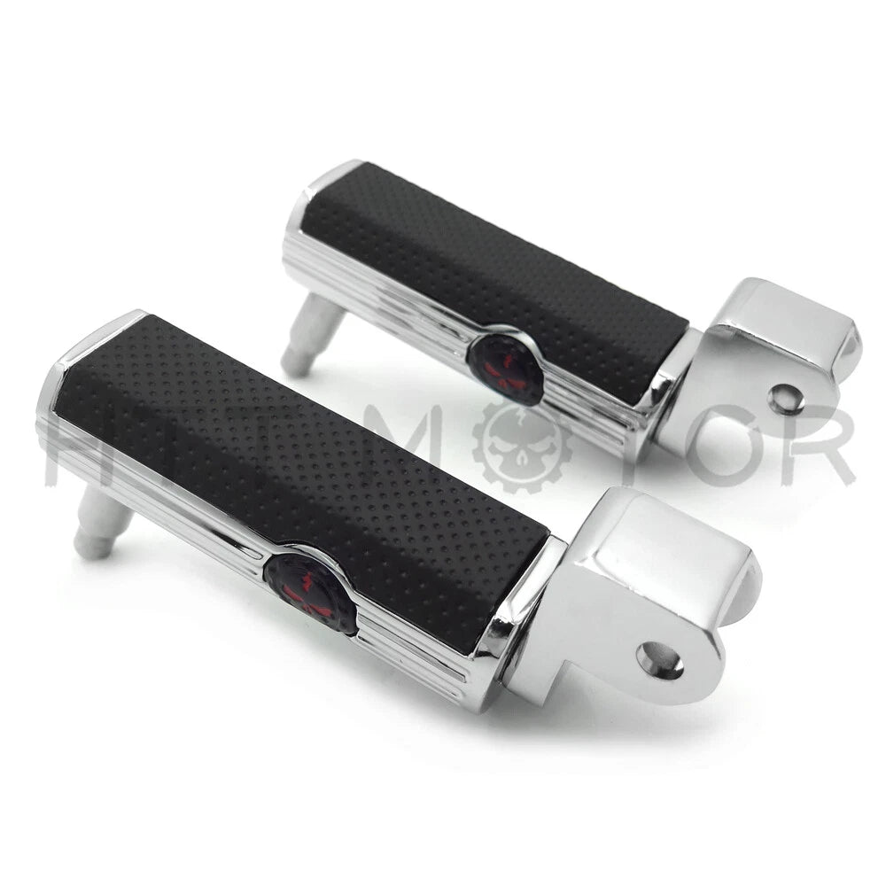 Skull Footpegs for Honda Goldwing GL1500, Valkyrie, Shadow 1100, ACE (1996–2000)