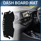 Dashboard Cover Mat for Toyota C-HR (2017–2024) Black Set of 1