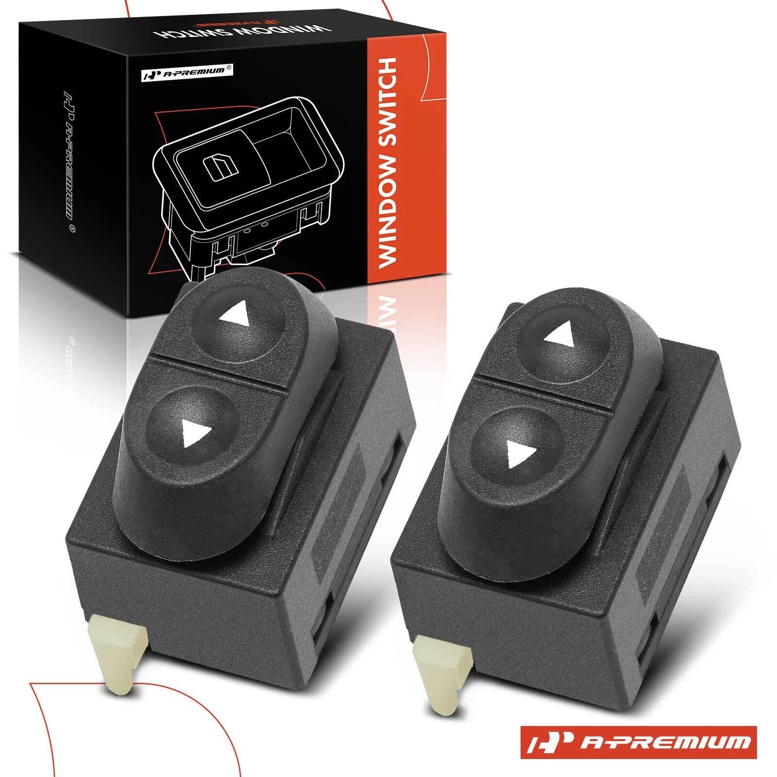 2X Power Window Switch for Ford F-150 F-250 (1992–1996)