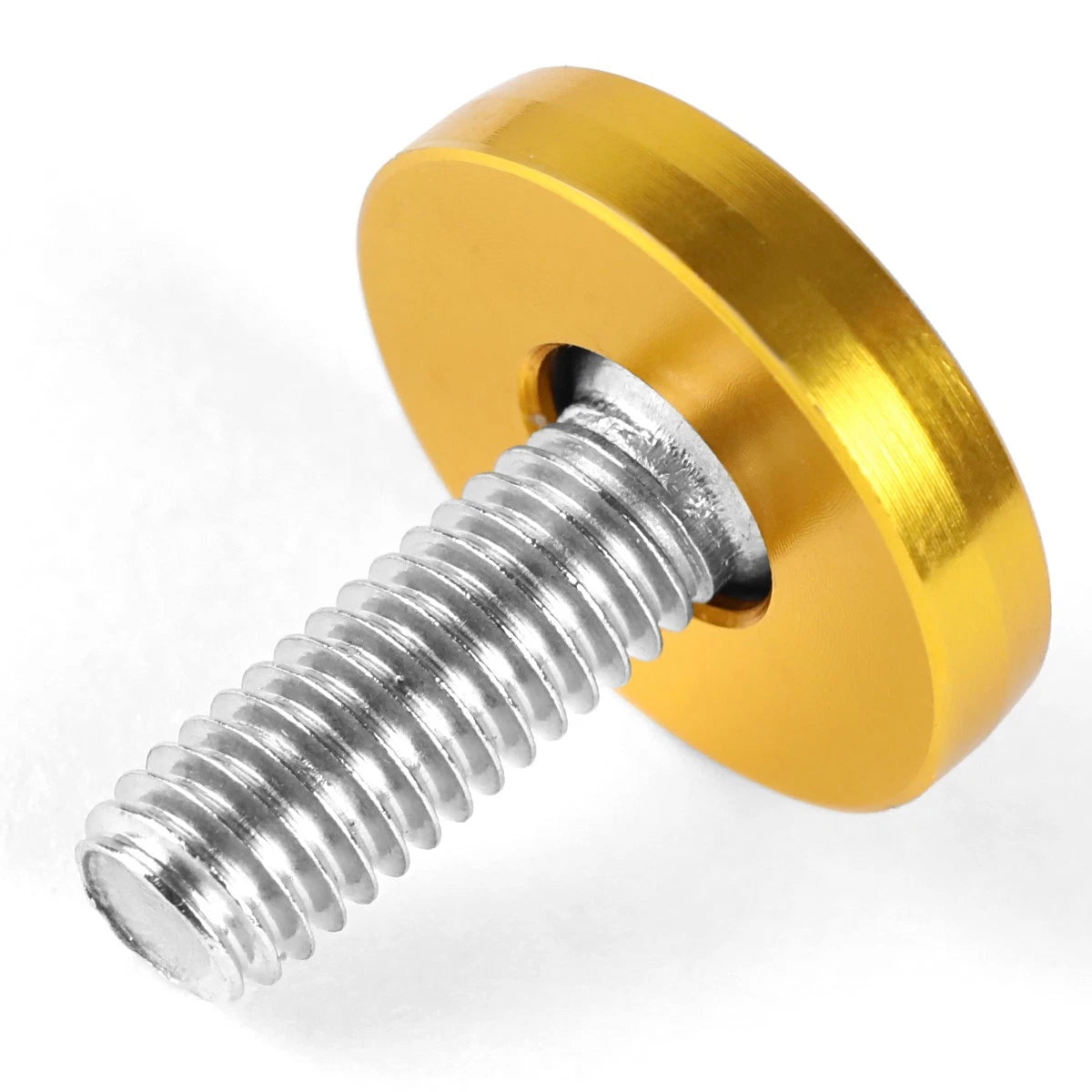 20 Pcs Gold 20mm Aluminum Fender Washers for M6 x 1.0 Bolt Holes