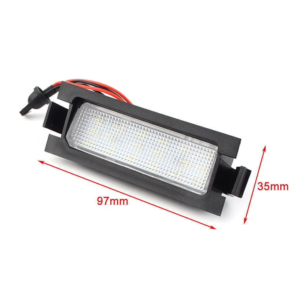 2X License Plate Lights 18SMD for Hyundai I30 GD (2013–2014)