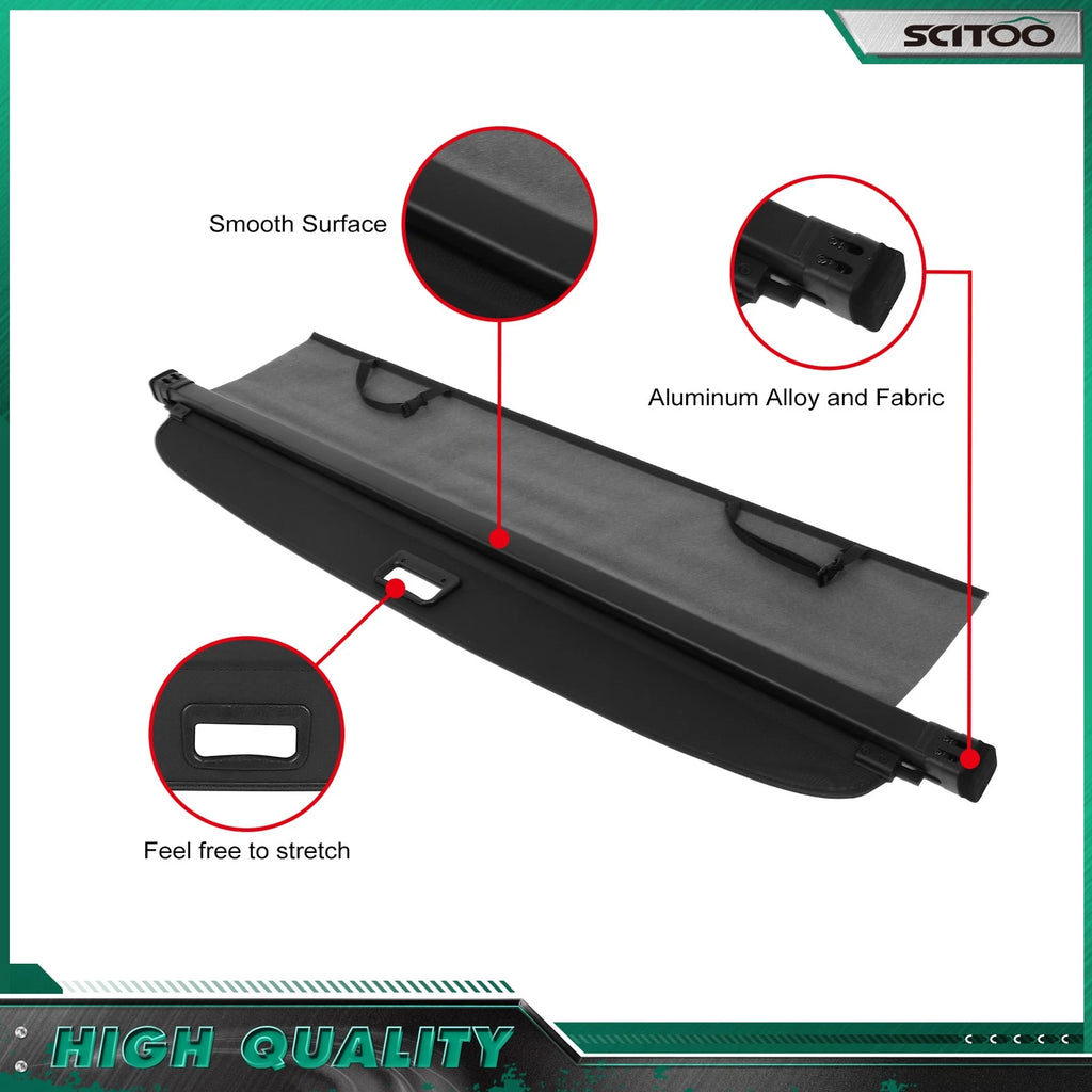 Retractable Cargo Cover for Toyota 4Runner (2003–2009)