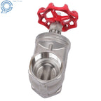 2 Inch Stainless Steel Gate Valve with Wheel Handle