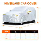 Full SUV Car Cover for L-2XL (Waterproof, UV Protection)