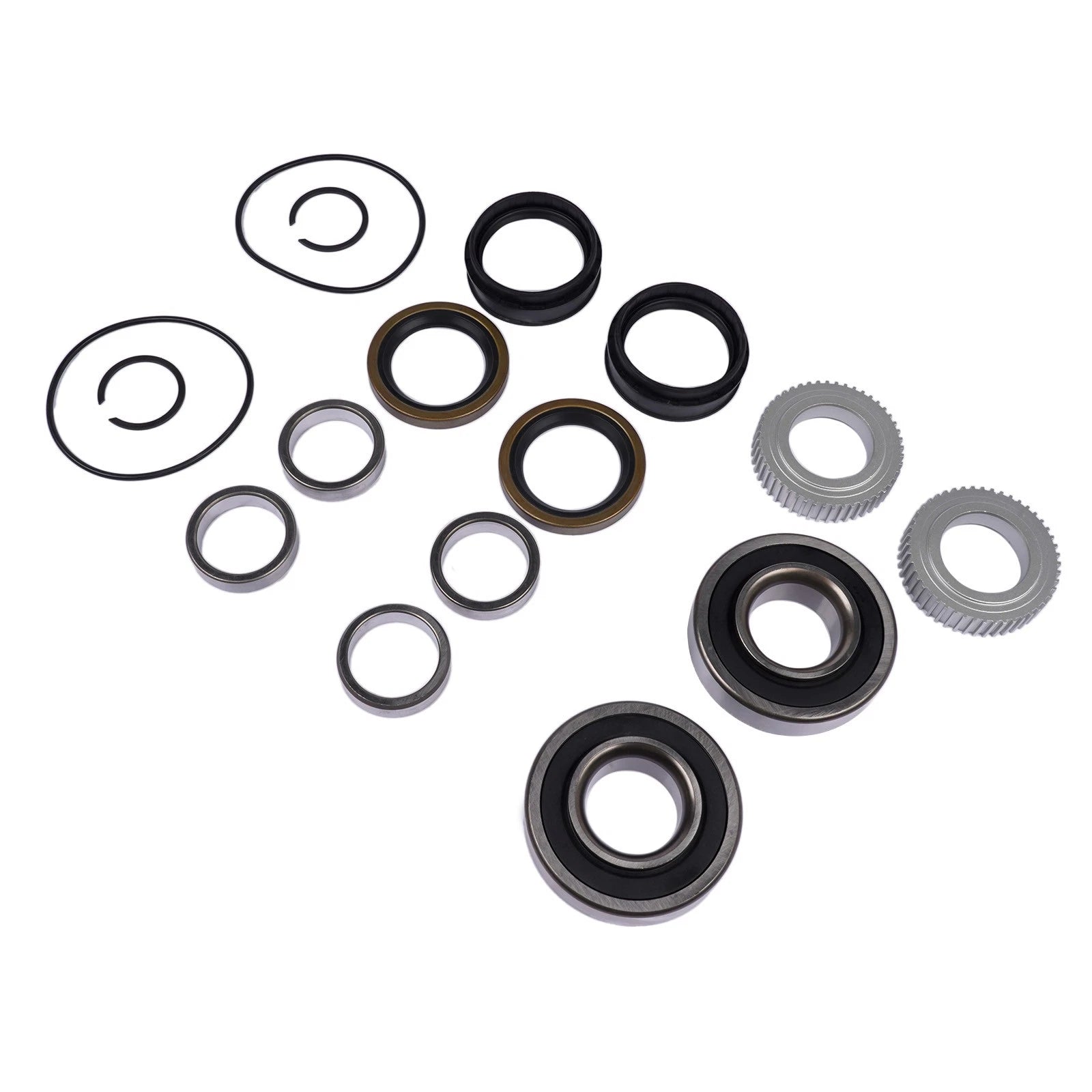 Set of 2 Rear Wheel Bearing Seal Rings for Toyota 4Runner Tacoma Tundra (1995–2006)