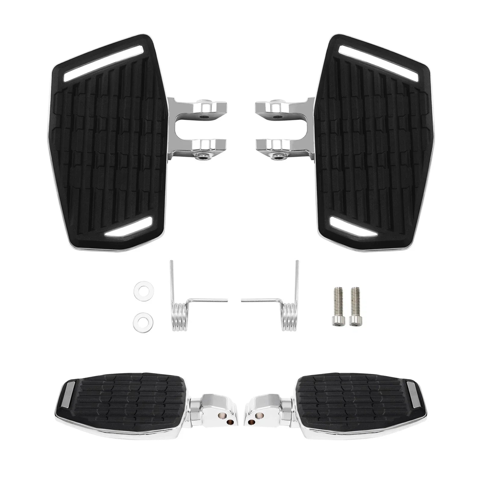 Driver Passenger Footboards Foot Pegs for BMW R18 B Transcontinental (2021-2024)