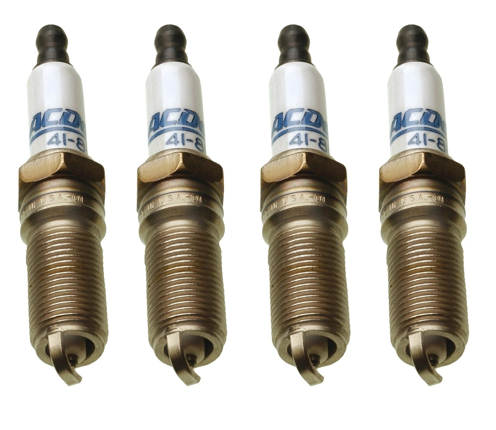 Set of 4 Spark Plugs for Chevrolet Malibu, Cadillac ATS (2013)