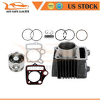 Cylinder Piston Gasket Top Rebuild Kit for Honda Z50 XR50R CRF50F (50cc)