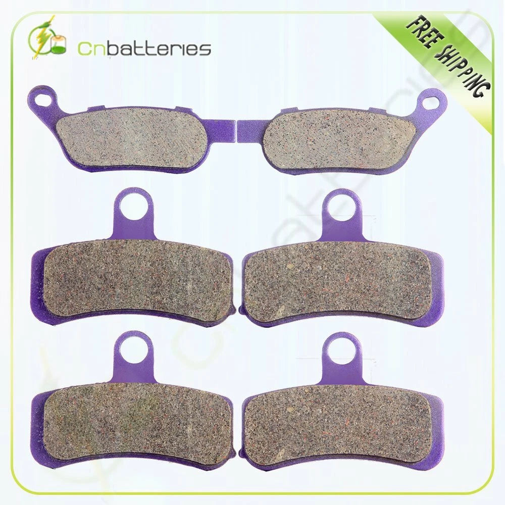 Front and Rear Brake Pads for Harley-Davidson FXCWC Rocker C (2008–2011)