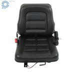 Adjustable Forklift Seat with Seatbelt for Universal Fit