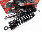 365mm JBS Black/Chrome Rear Shock Absorbers for Honda CR125M Elsinore