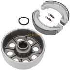 Rear Brake Drum with Brake Shoes Seal for Honda Fourtrax 300 TRX300 (1988–2000)