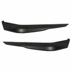 Set of 2 Front Bumper Spoiler Lip for Honda Accord 4DR (2013–2015) HFP Style Black