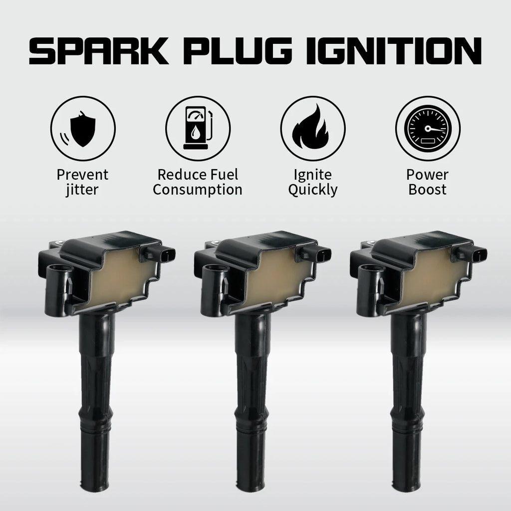 3PCS Ignition Coil for Toyota 4Runner Tacoma Tundra T100 (1995–2004) UF156 5C1308
