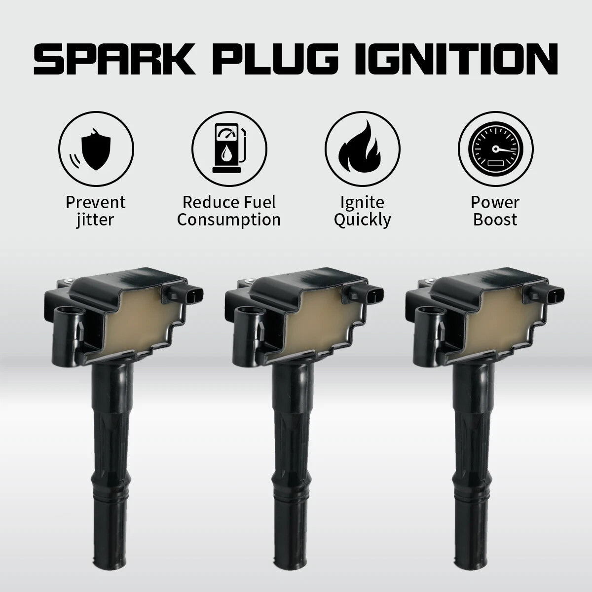 3PCS Ignition Coil for Toyota 4Runner Tacoma Tundra T100 (1995–2004) UF156 5C1308