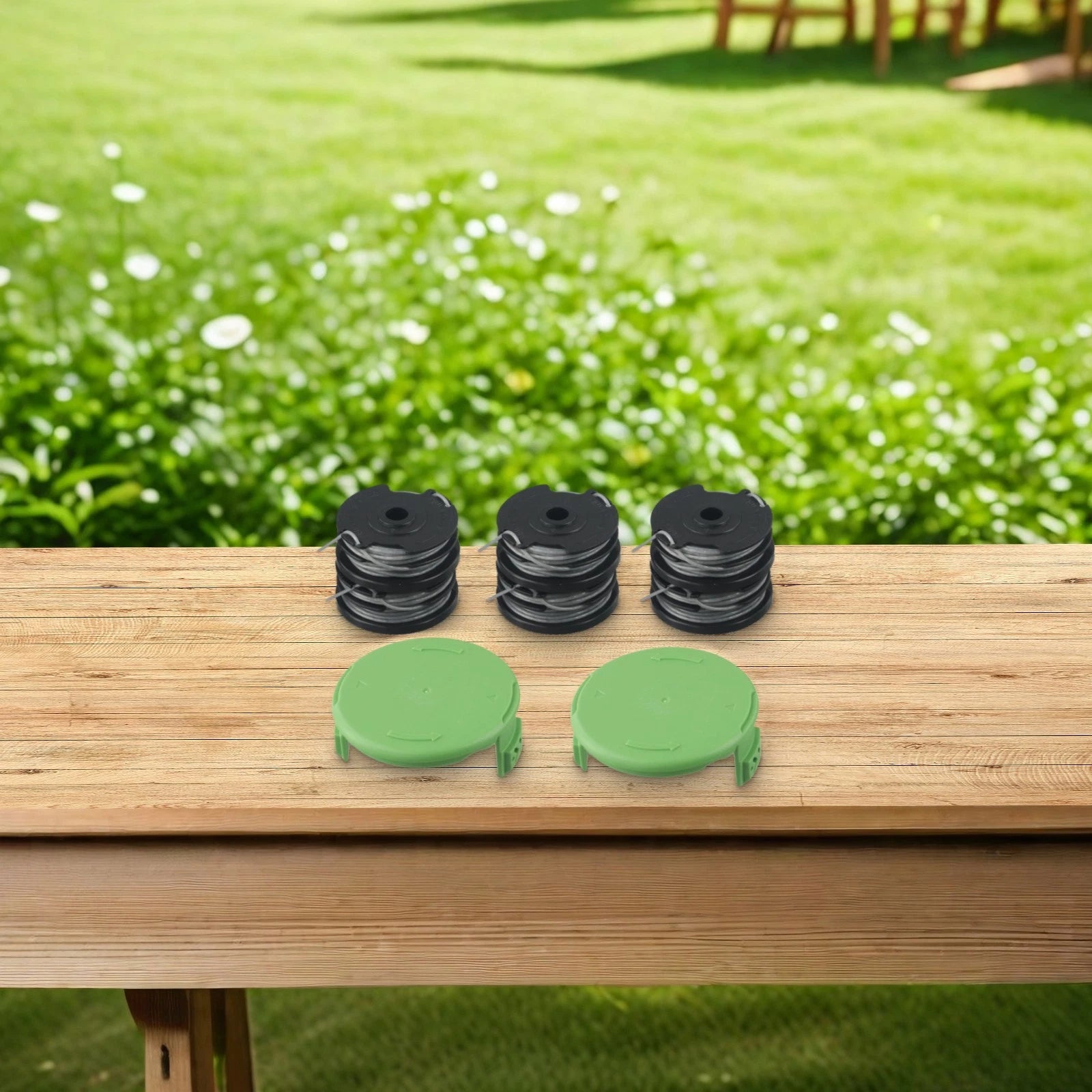 6X Double Line Spool for Greenworks G40LT (2010–2023) 29187