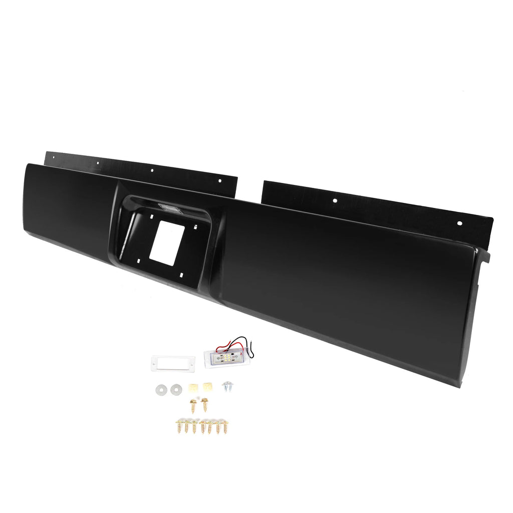 Rear Roll Pan with License Light for Dodge Ram 1500/2500/3500 (2002–2009)